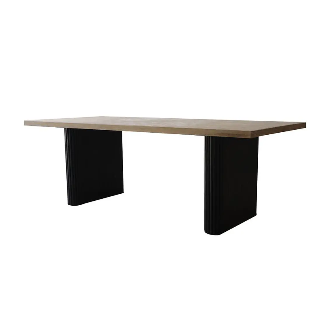 MESA COMEDOR ISMA 100X220 CM / PEQUENO PIQUETE EN EL BORDE DE LAS PATAS - EMBALAJE DAÑADO 5