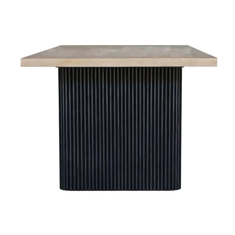 MESA COMEDOR ISMA 100X220 CM / PEQUENO PIQUETE EN EL BORDE DE LAS PATAS - EMBALAJE DAÑADO 7