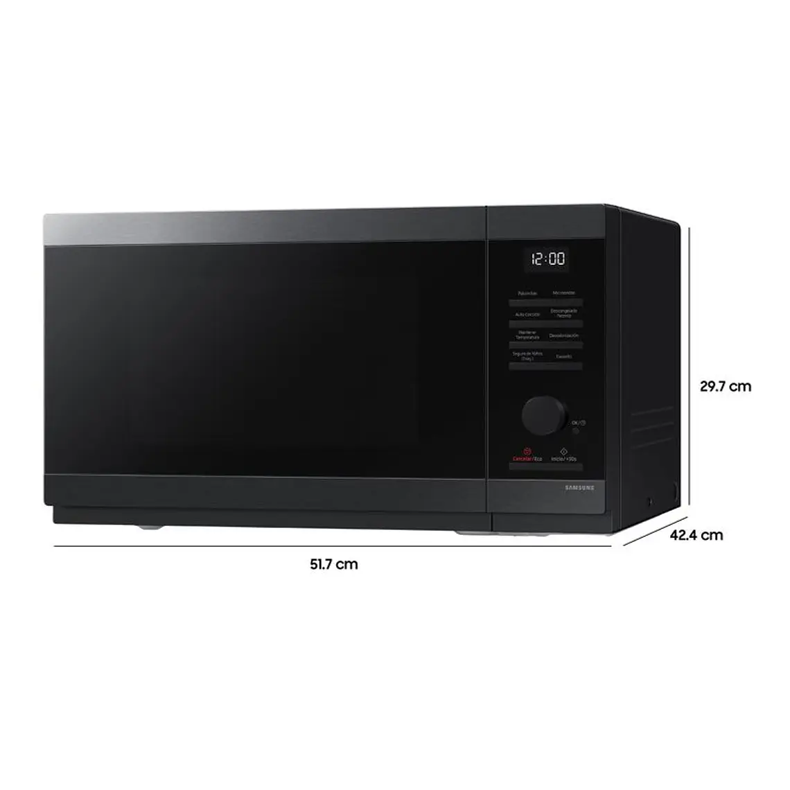 MICROONDAS CON POWER DEFROST 32 LITROS NEGRO / EMBALAJE DAÑADO 3