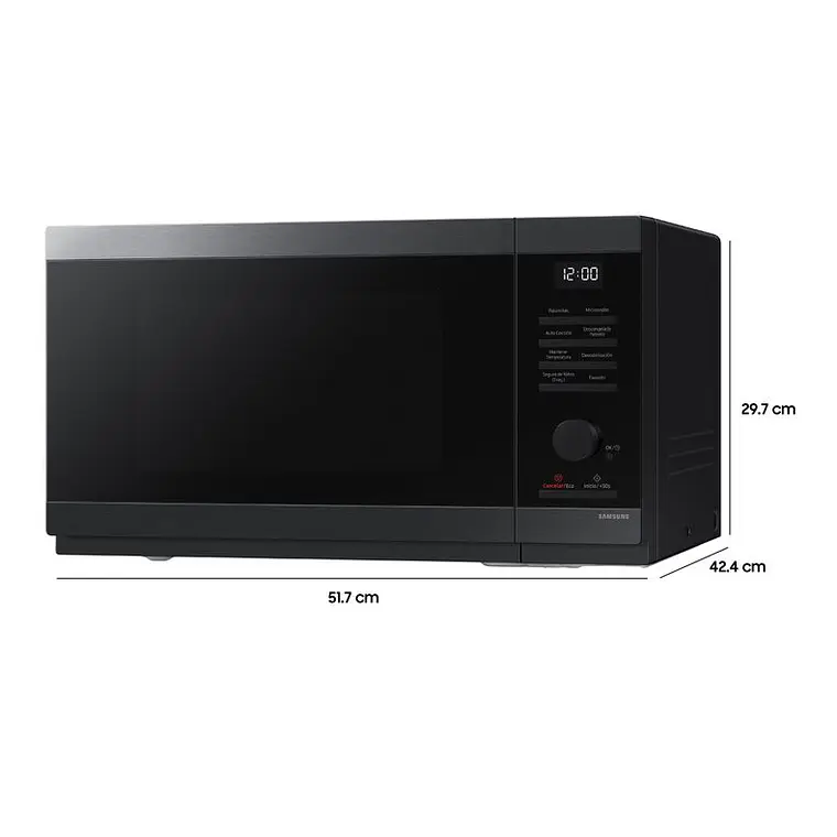 MICROONDAS CON POWER DEFROST 32 LITROS NEGRO / EMBALAJE DAÑADO 3