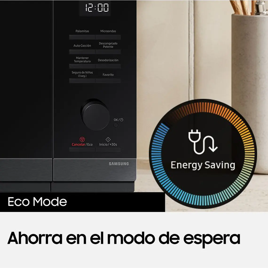 MICROONDAS CON POWER DEFROST 32 LITROS NEGRO / EMBALAJE DAÑADO 9