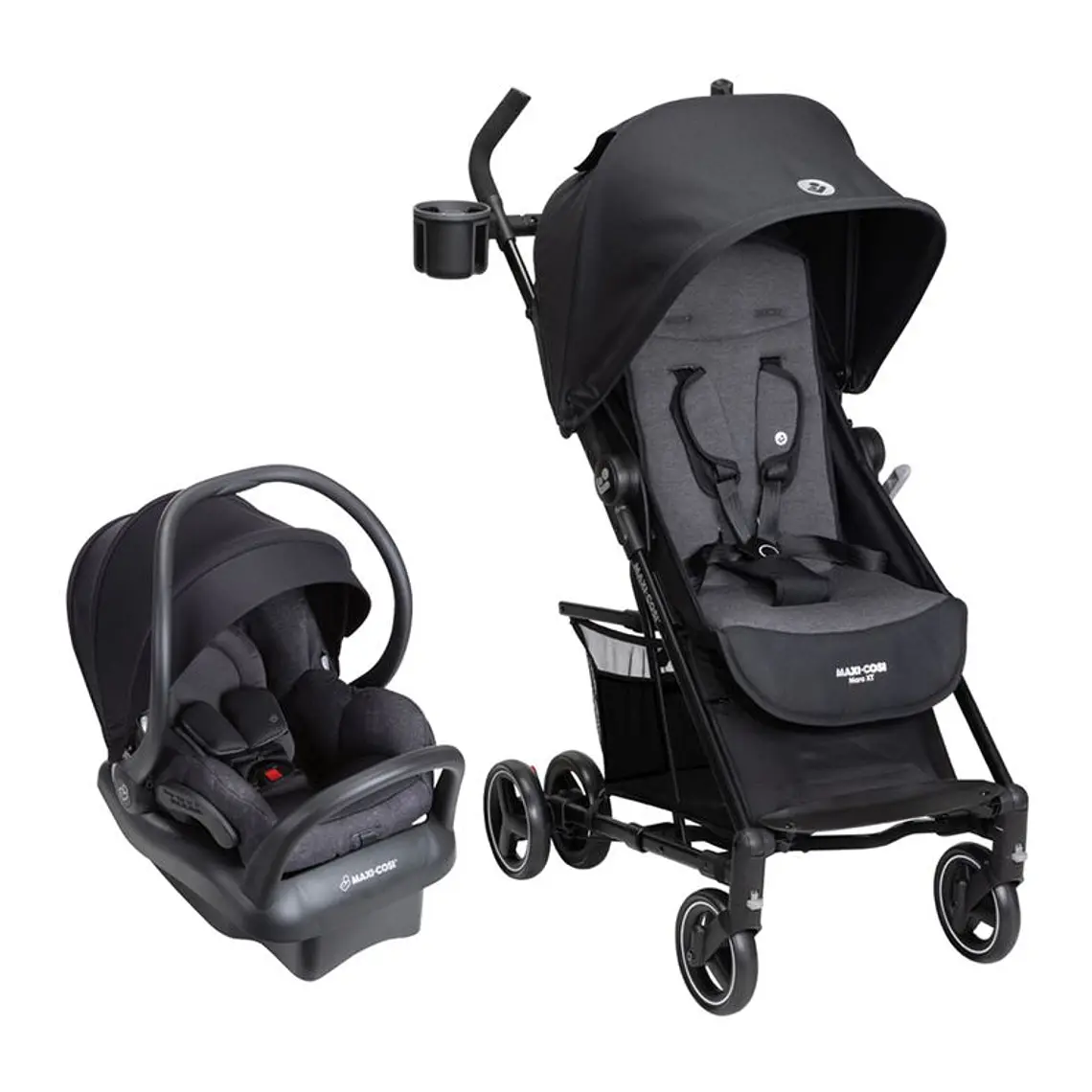 COCHE TRAVEL SYSTEM MARA XT ESSENTIAL BLACK / EMBALAJE DAÑADO 1