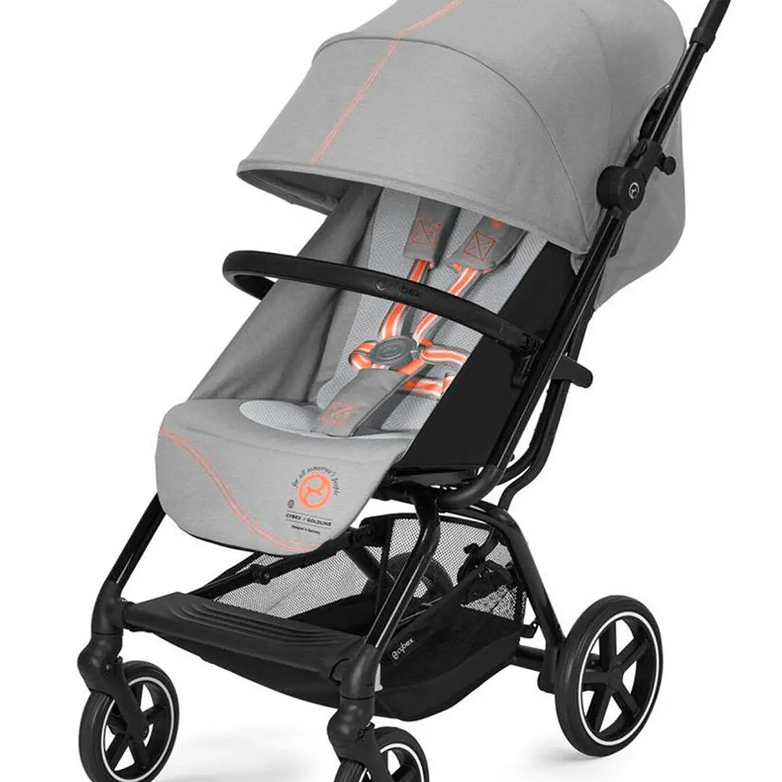 COCHE COMPACTO EEZY S PLUS BLK GRIS / EMBALAJE DAÑADO 1