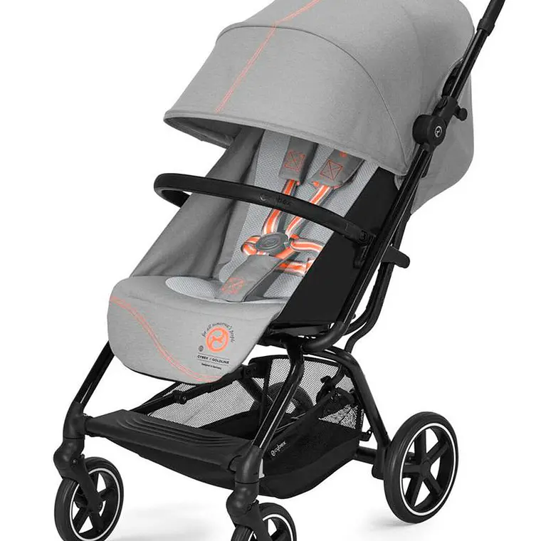 COCHE COMPACTO EEZY S PLUS BLK GRIS / EMBALAJE DAÑADO 1