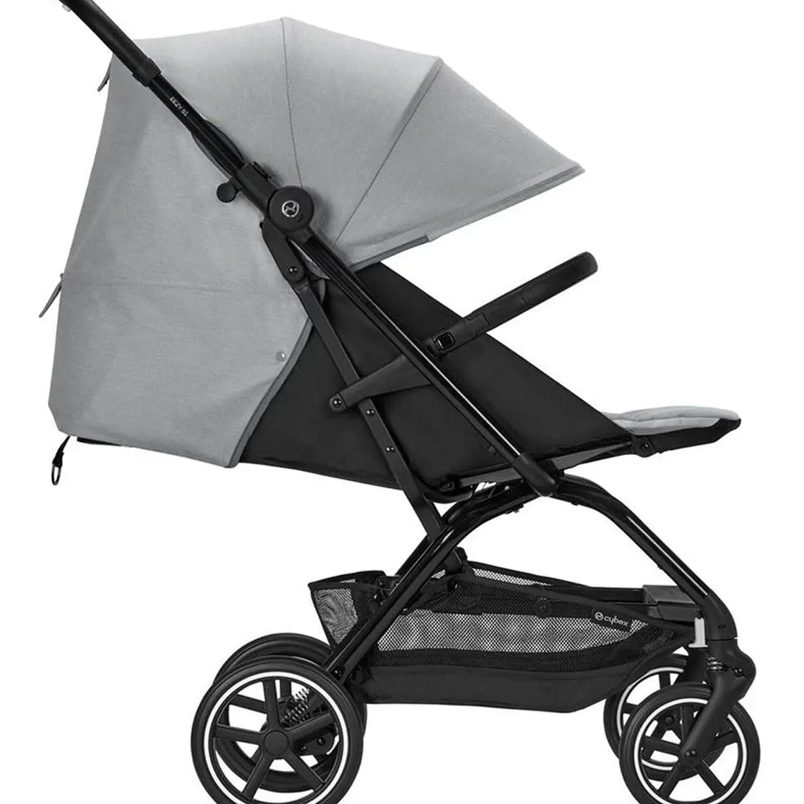 COCHE COMPACTO EEZY S PLUS BLK GRIS / EMBALAJE DAÑADO 2