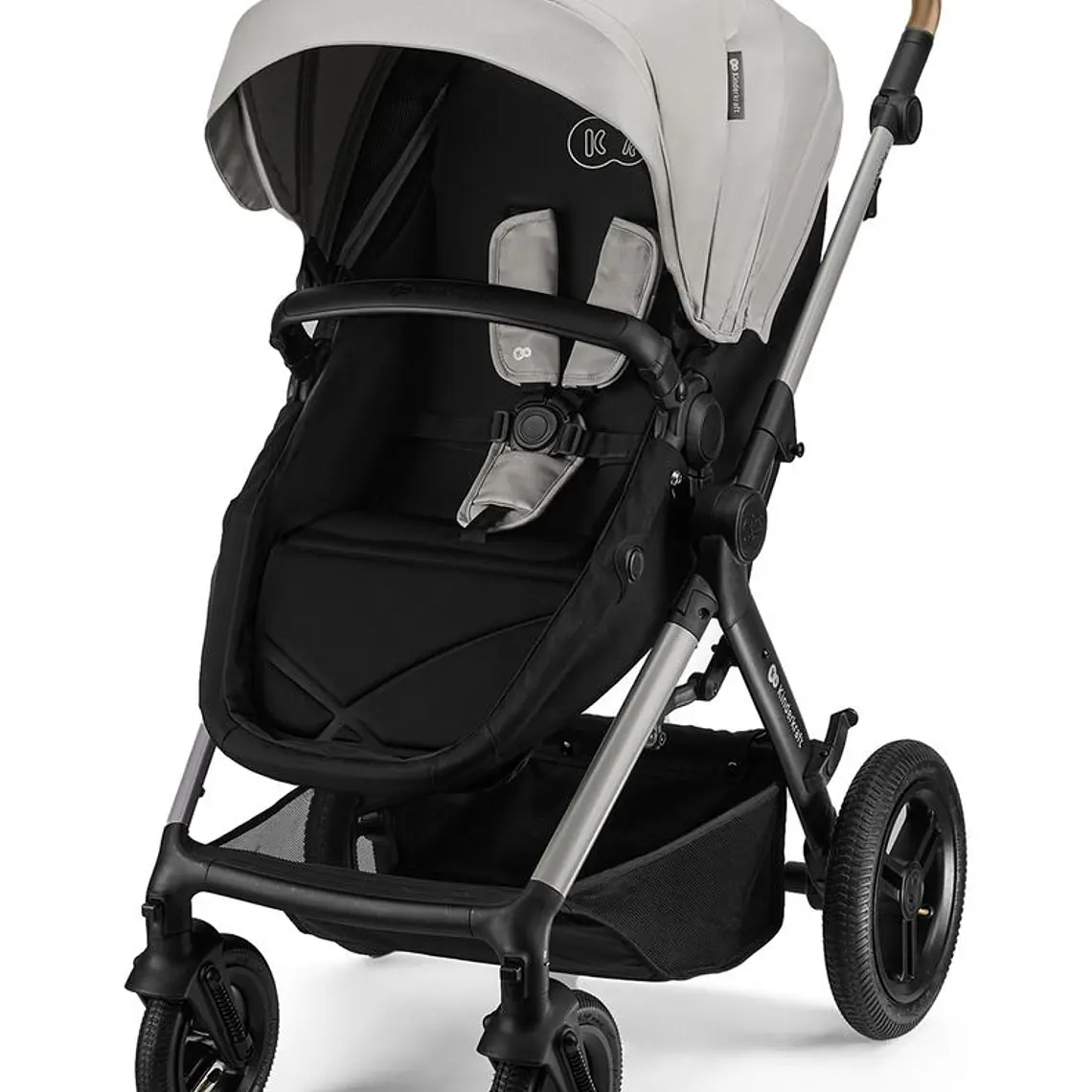 COCHE TRAVEL SYSTEM MOOV2 XL AIR MOON GREY / EMBALAJE DAÑADO 1