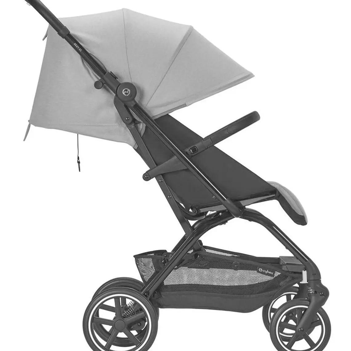 COCHE COMPACTO EEZY S PLUS BLK GRIS / EMBALAJE DAÑADO 3