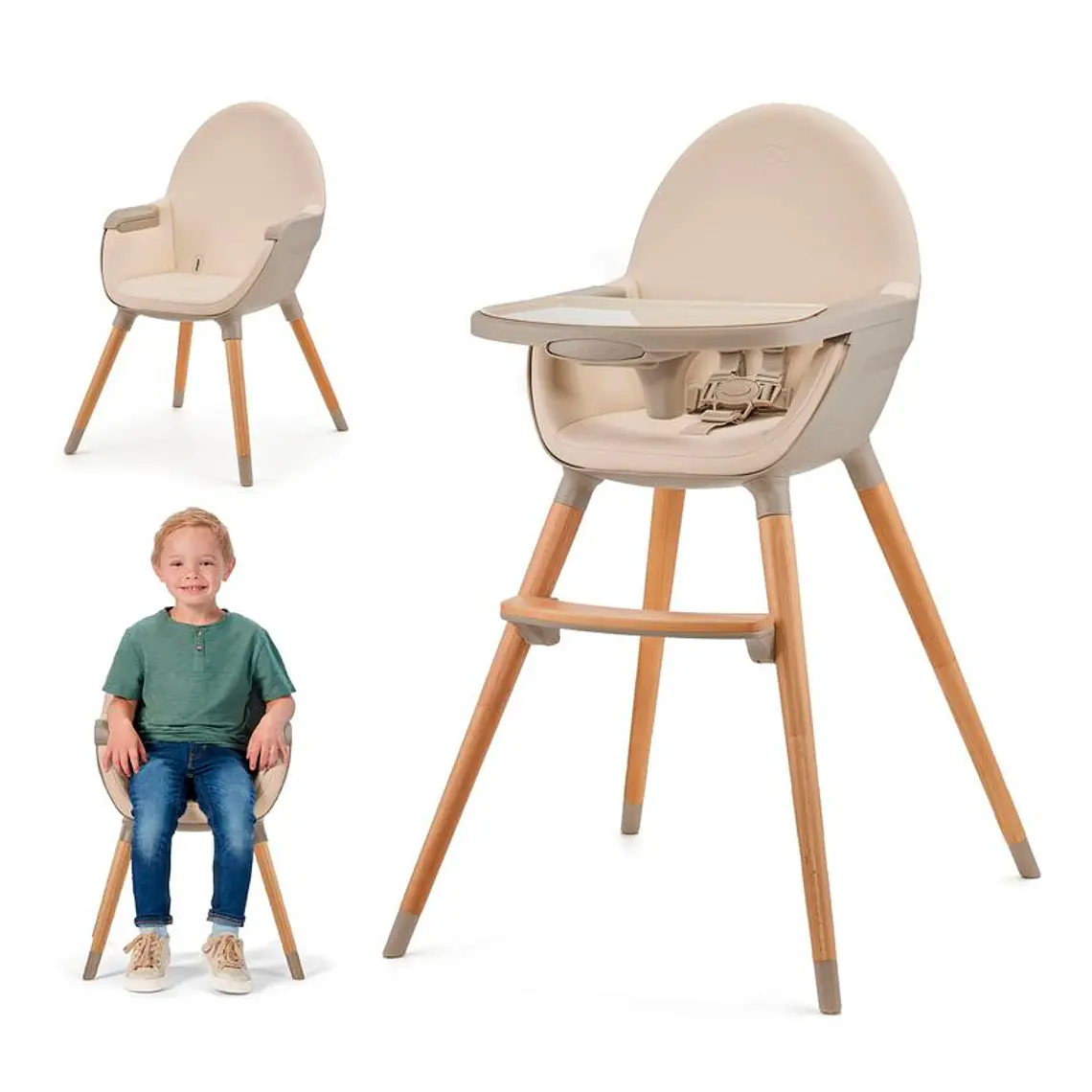 SILLA DE COMER FINI2 BEIGE / EMBALAJE DAÑADO 2