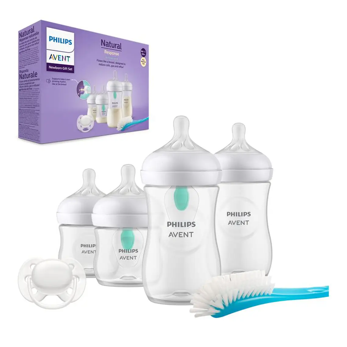 SET NATURAL 3.0 AFC 125-260 + AFV125-260+CEPILLO+CHUPETE / EMBALAJE DAÑADO 2