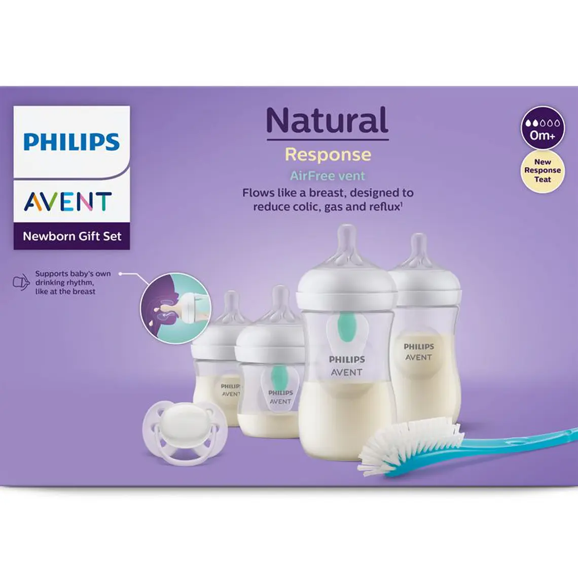 SET NATURAL 3.0 AFC 125-260 + AFV125-260+CEPILLO+CHUPETE / EMBALAJE DAÑADO 3