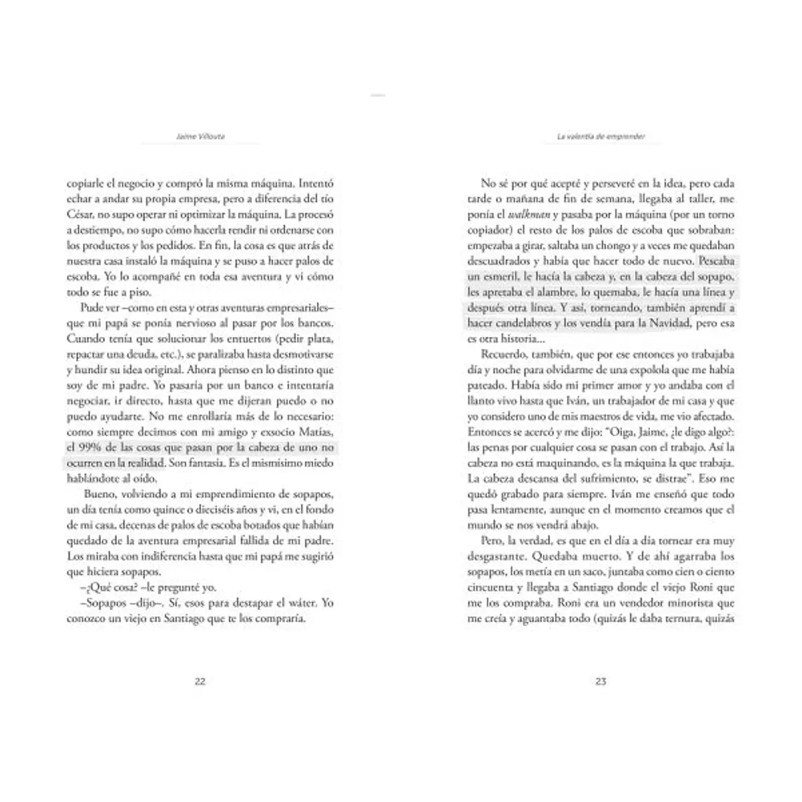 LA VALENTÍA DE EMPRENDER / VILLOUTA, JAIME 3