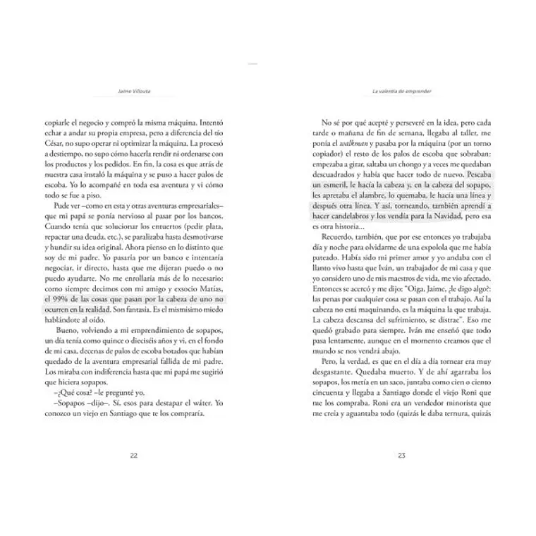 LA VALENTÍA DE EMPRENDER / VILLOUTA, JAIME 3