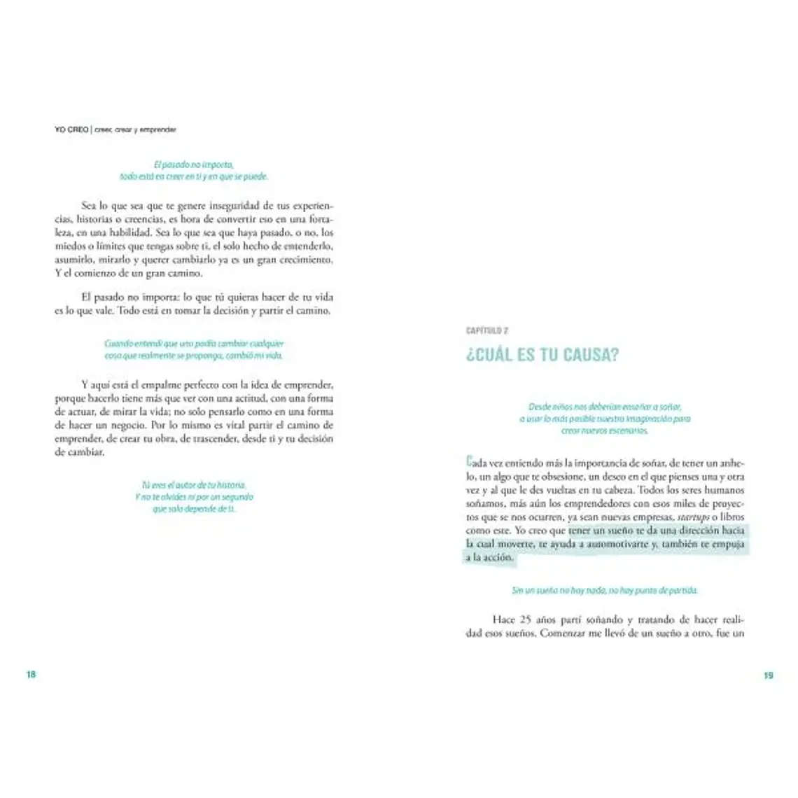 YO CREO. CREER, CREAR Y EMPRENDER / MUSTAKIS SABAL, ALEJANDRA 3