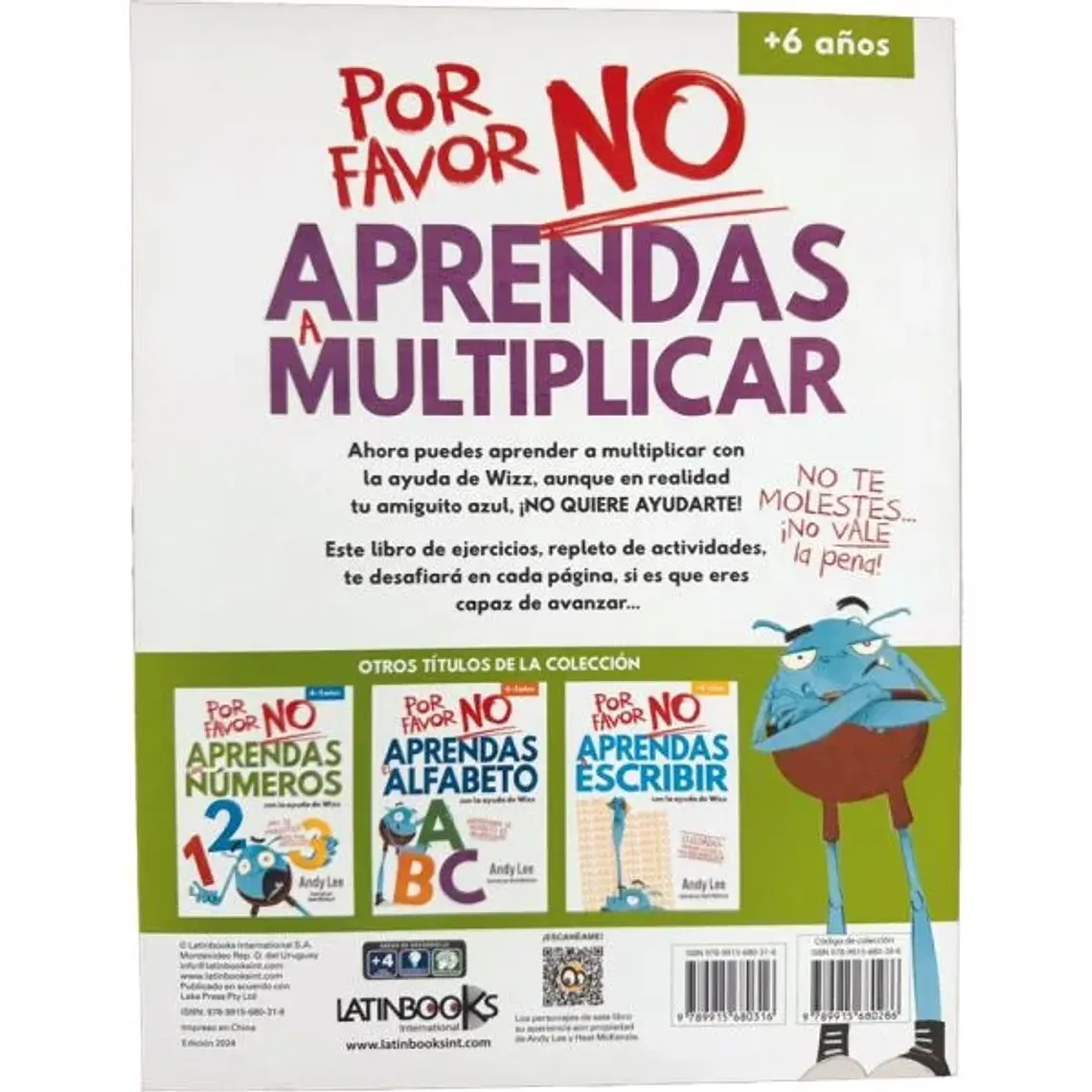 POR FAVOR NO APRENDAS - A MULTIPLICAR / LEE, ANDY 2