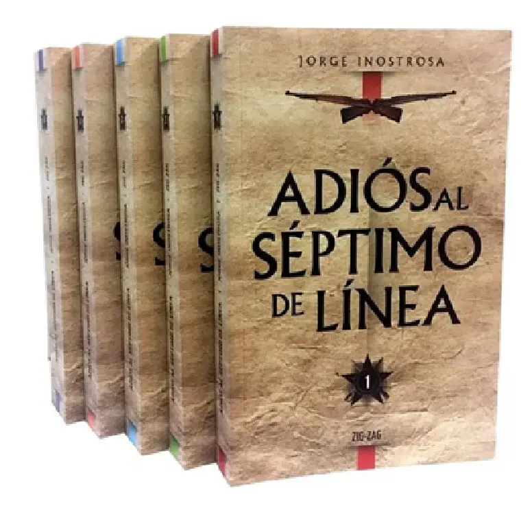 ADIÓS AL 7MO. DE LÍNEA (5 LIBROS) / INOSTROSA, JORGE 2