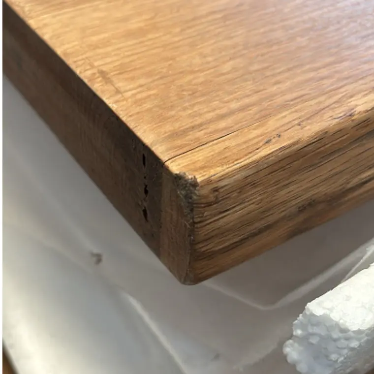 MESA COMEDOR REFLEX 240 CM / ESQUINA CON GOLPE LEVE  - EMBALAJE DAÑADO 7