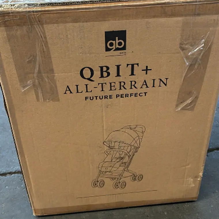 COCHE PASEO QBIT BLACK / EMBALAJE DAÑADO 6