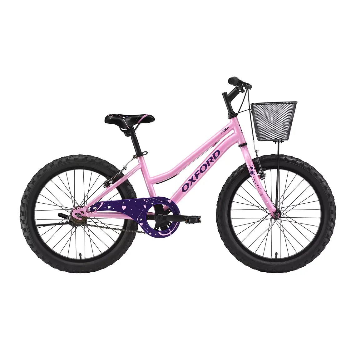 BICICLETA INFANTIL LUNA ARO 20'' NIÑA ROSADA / ABOLLADURA CANASTO 1