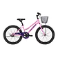 BICICLETA INFANTIL LUNA ARO 20'' NIÑA ROSADA / ABOLLADURA CANASTO - Miniatura 1