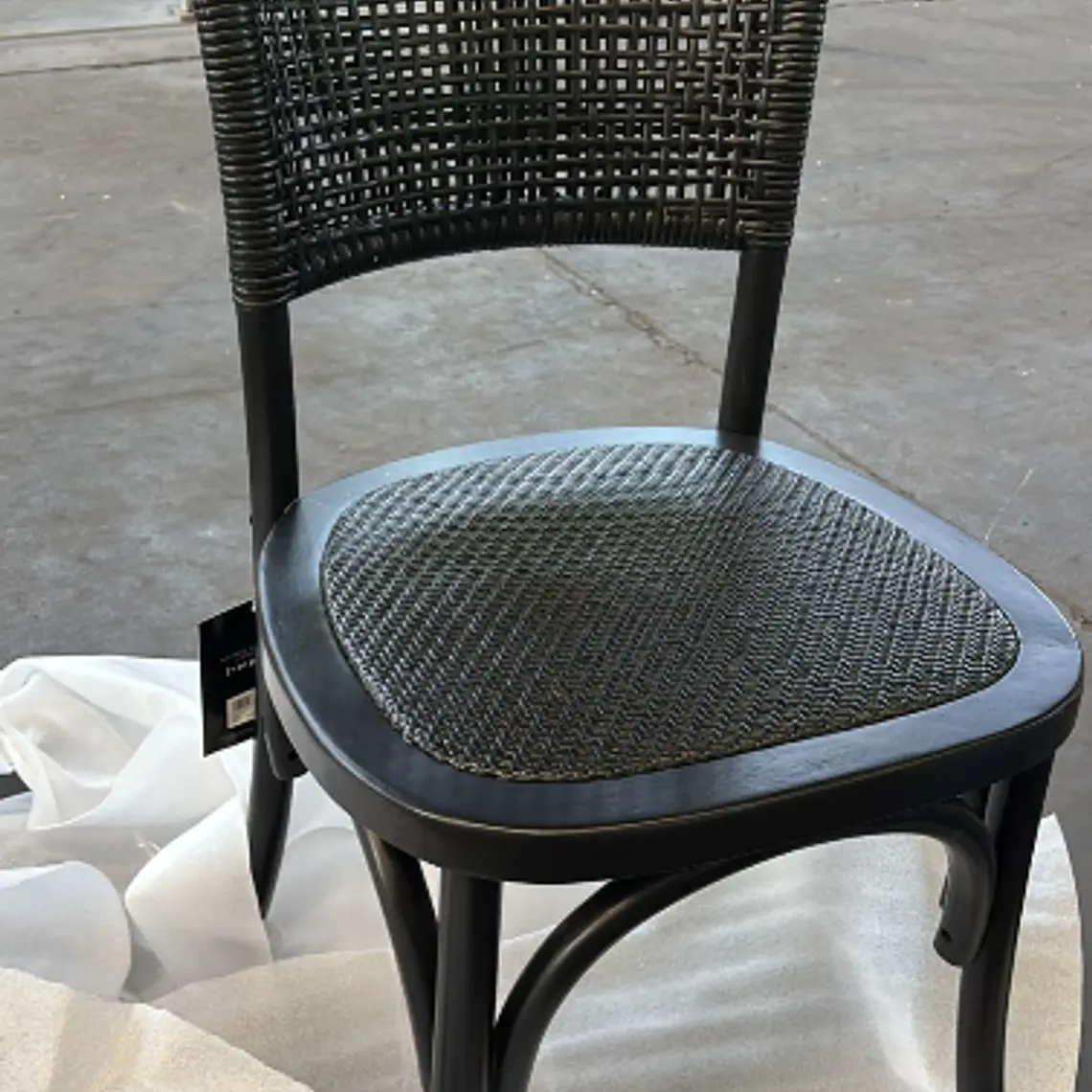 PACK 2 SILLA ZAGREB NEGRO / EMBALAJE DAÑADO 2