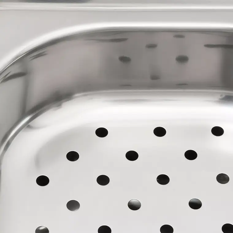 LAVAPLATOS EMPOTRADO INOX BAHÍA IC CON CANASTILLO / EMBALAJE DAÑADO 2