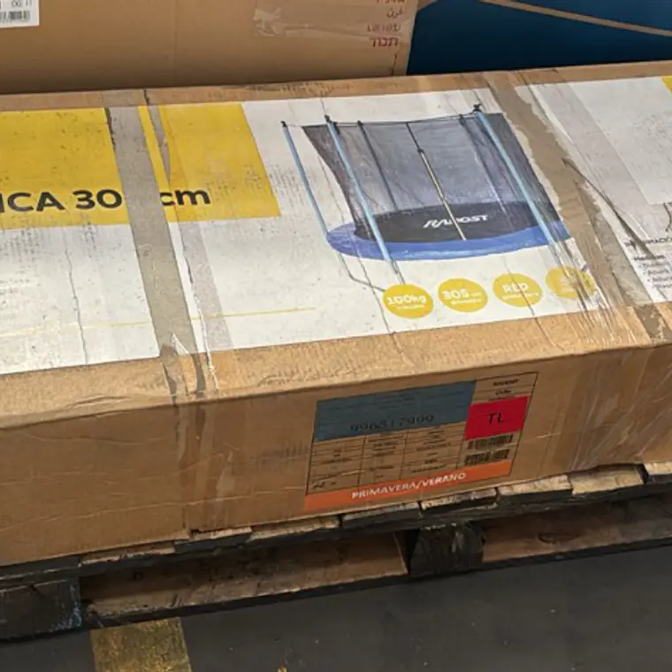 CAMA ELÁSTICA 305 CM AZUL / EMBALAJE DAÑADO 10