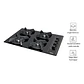 COCINA A GAS CRISTAL 4 QUEMADORES GBC 64003 KBB NEGRO / EMBALAJE DAÑADO - Miniatura 3