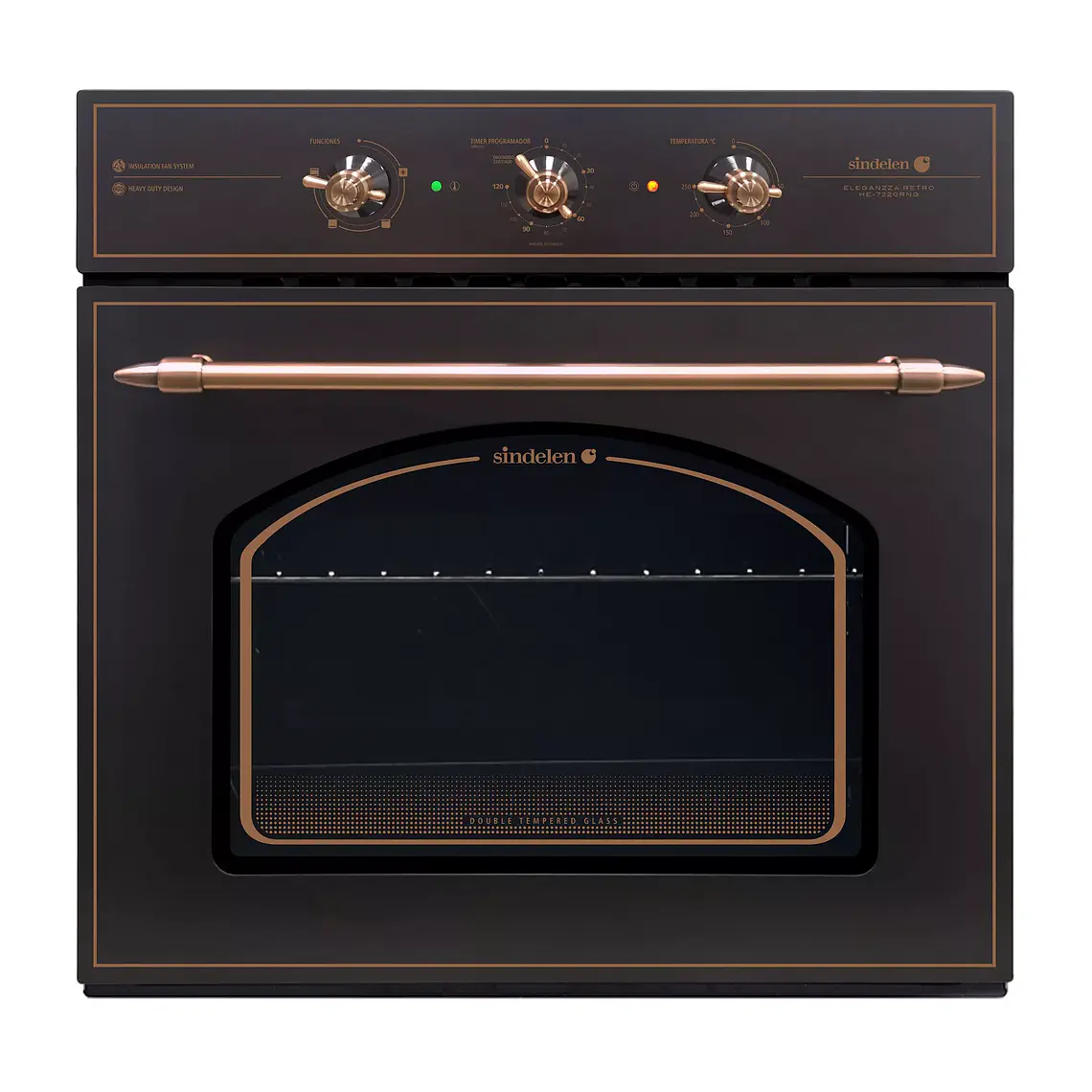 KIT EMPOTRABLE HORNO + CAMPANA + ENCIMERA KIT-134 RETRO DESIGN / EMBALAJE DAÑADO 3