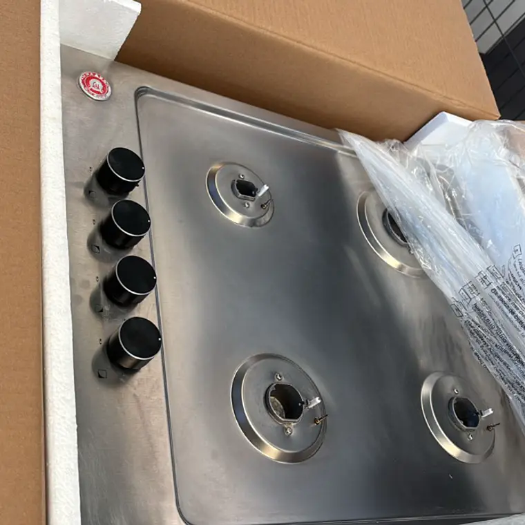 ENCIMERA EMPOTRABLE URSUS TROTTER PRIME G4FF GAS NATURAL / CUBIERTA CON RAYA LEVE - EMBALAJE DAÑADO 5