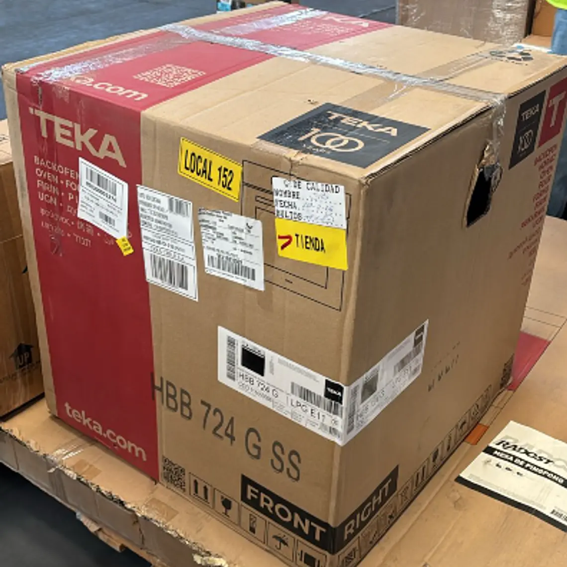 HORNO EMPOTRABLE A GAS HBB 724 G LPG / EMBALAJE DAÑADO 8