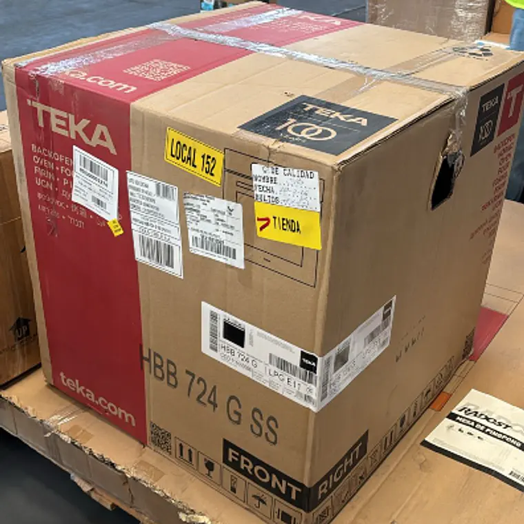 HORNO EMPOTRABLE A GAS HBB 724 G LPG / EMBALAJE DAÑADO 8