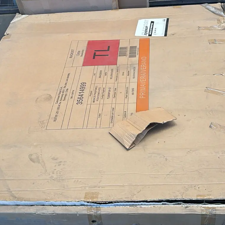 MESA DE PING PONG 2 POSICIONES AZUL / RAYADO LEVE - SUCIO FACIL DE QUITAR - EMBALAJE DANADO 9