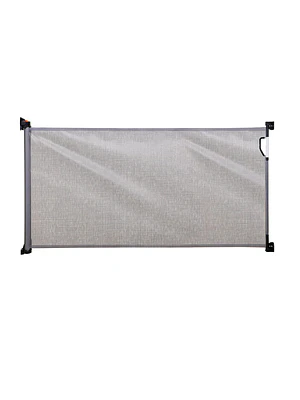 PUERTA DE SEGURIDAD RETRÁCTIL GRIS