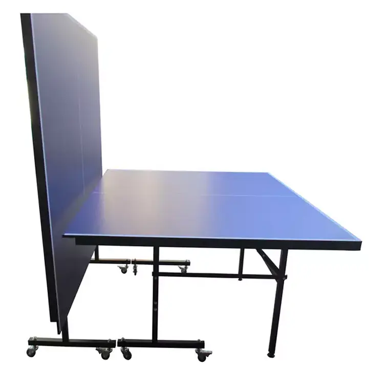 MESA DE PING PONG 2 POSICIONES AZUL / RAYADO LEVE - SUCIO FACIL DE QUITAR - EMBALAJE DANADO 3