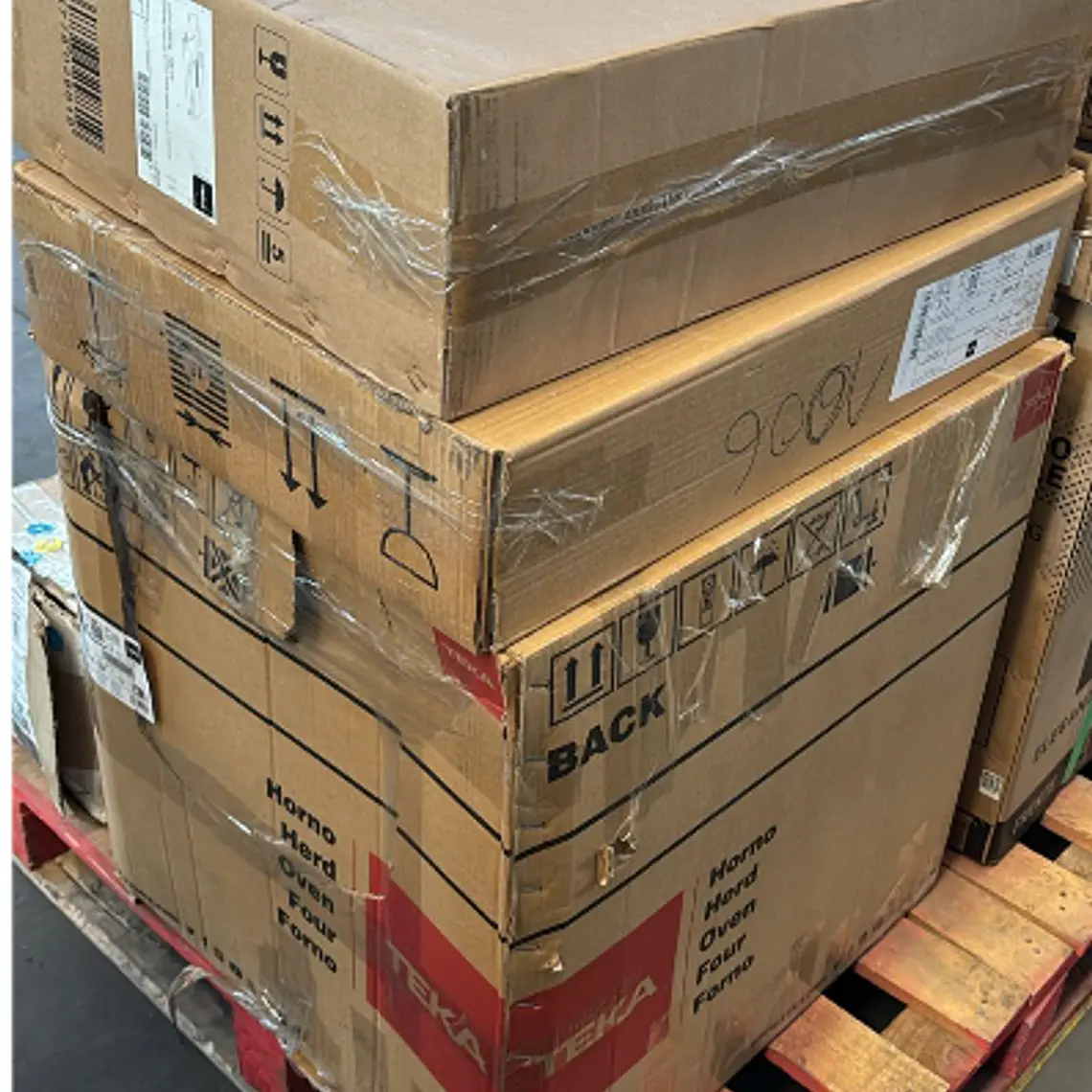 KIT EMPOTRABLE HORNO ELÉCTRICO HS445 + ENCIMERA GAS HLX540 BUT + CAMPANA CX 62120 INOX / EMBALAJE DAÑADO 8