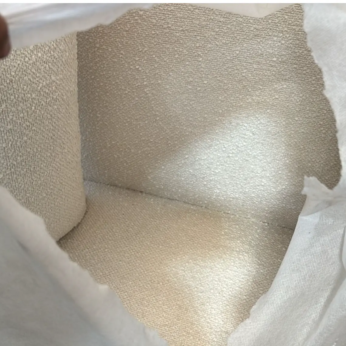 SITIAL BUCLE NATURAL / PEQUENO PIQUETE DE LAS PATAS - SUCIO LEVE - EMBALAJE DAÑADO 13