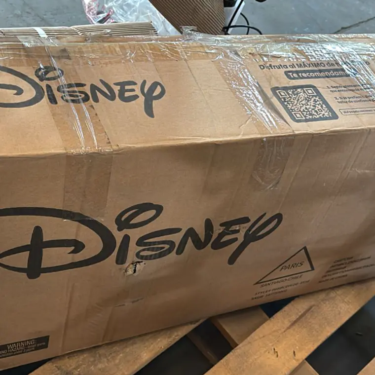 BICICLETA INFANTIL STITCH ARO 16' / DETALLES MÍNIMOS EN EL MARCO  - EMBALAJE DAÑADO 4