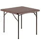 MESA PLEGABLE CUADRADA 86x86x74 CM / RAYONES LEVES  - EMBALAJE DAÑADO - Miniatura 1