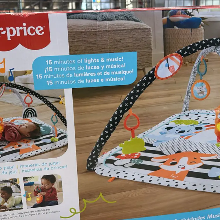 GIMNASIO DE ACTIVIDADES MUSICALES 3 EN 1 / EMBALAJE DAÑADO 6