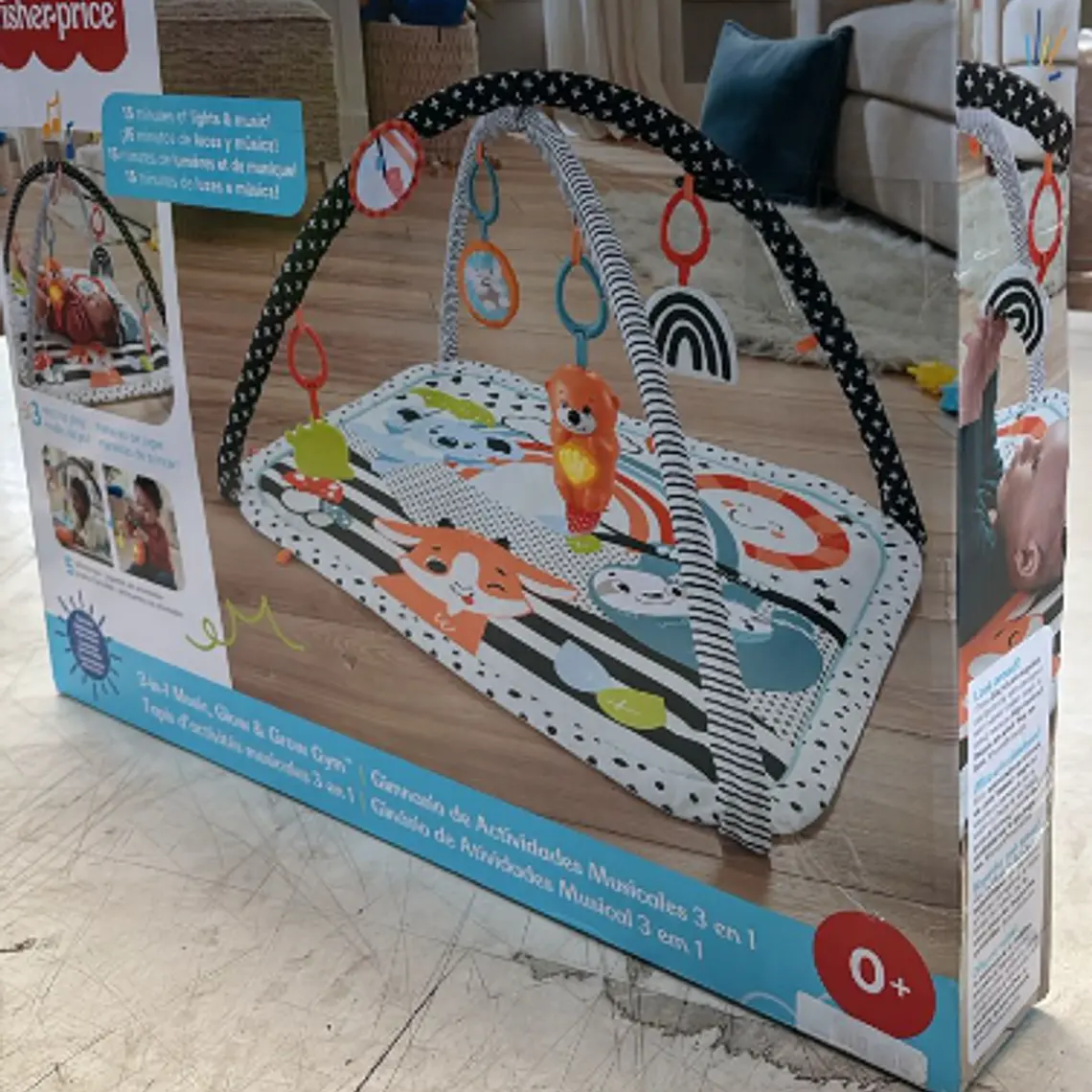 GIMNASIO DE ACTIVIDADES MUSICALES 3 EN 1 / EMBALAJE DAÑADO 5