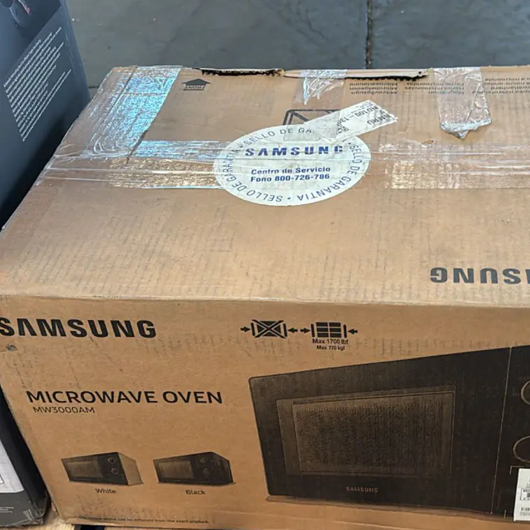 MICROONDAS MANUAL 20 LITROS 650W MS20A3010AL/ZS NEGRO / CUBIERTA ABOLLADA LEVE COSTADO SUPERIOR - EMBALAJE DANADO 11