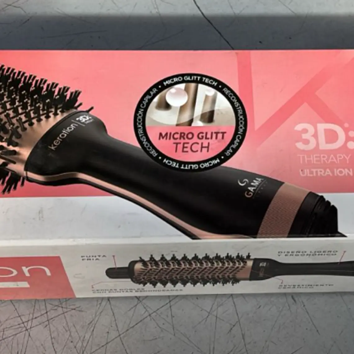 CEPILLO MODELADOR KERATION / EMBALAJE DAÑADO 5