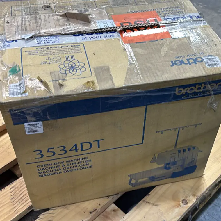 MÁQUINA OVERLOCK 3534D / EMBALAJE DAÑADO 12