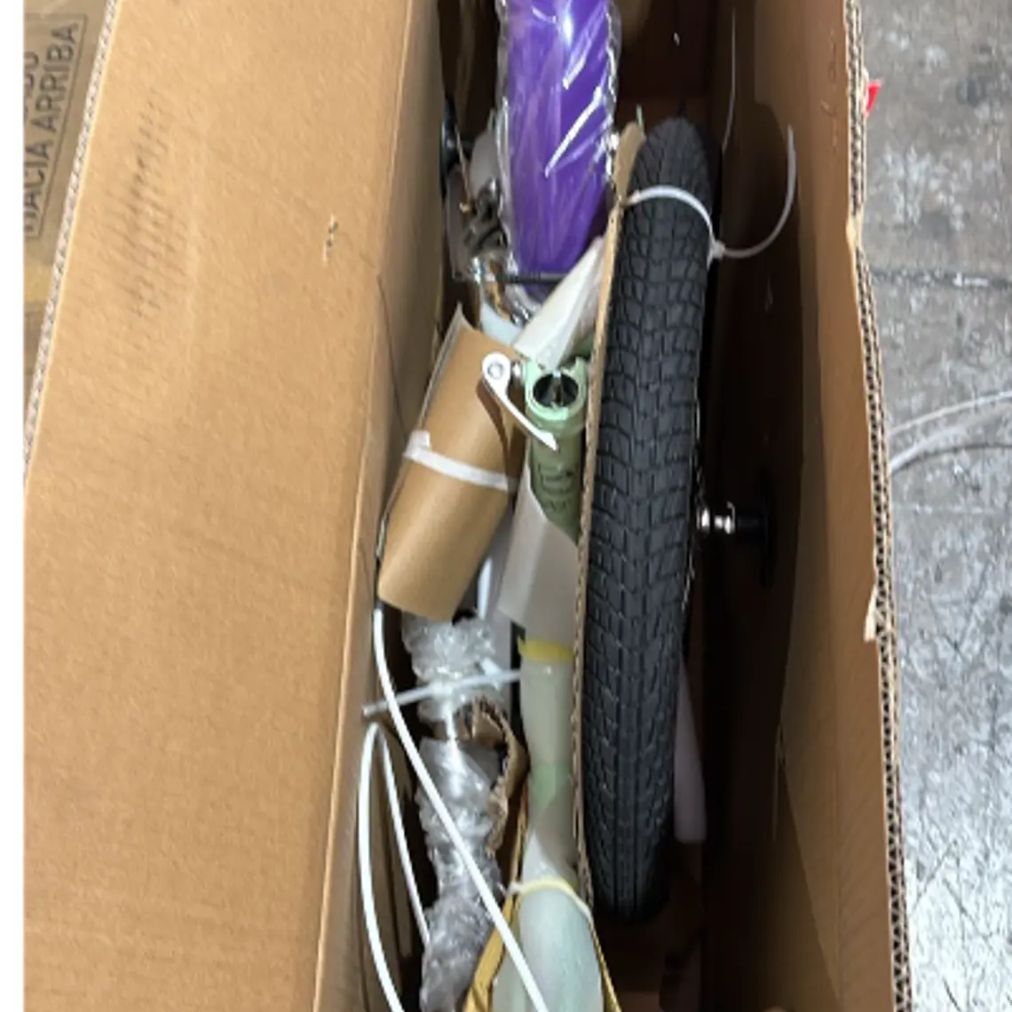 BICICLETA INFANTIL PRINCESS ARO 20' VERDE NIÑA / ABOLLADURA CANASTO 6