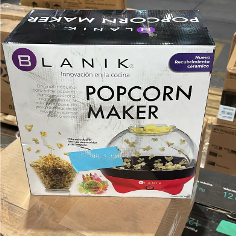 MÁQUINA DE POP CORN MAKER BPCM018 / EMBALAJE DAÑADO 10