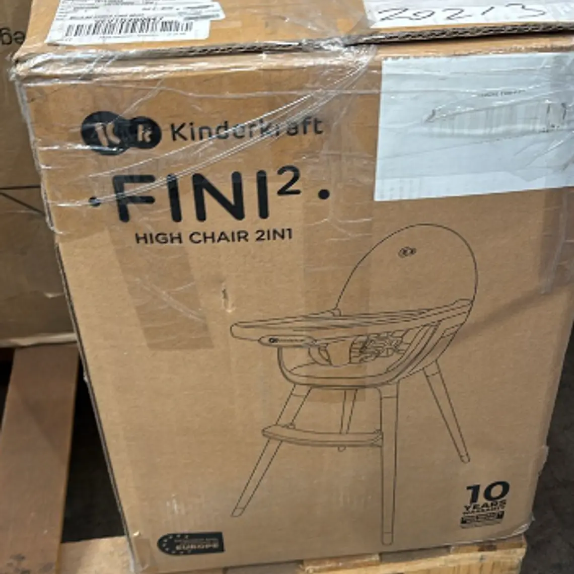 SILLA DE COMER FINI2 BEIGE / EMBALAJE DAÑADO 5