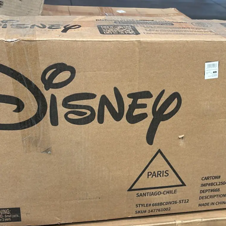 BICICLETA INFANTIL STITCH ARO 12' / DETALLES MINIMOS EN EL METAL - EMBALAJE DAÑADO 4