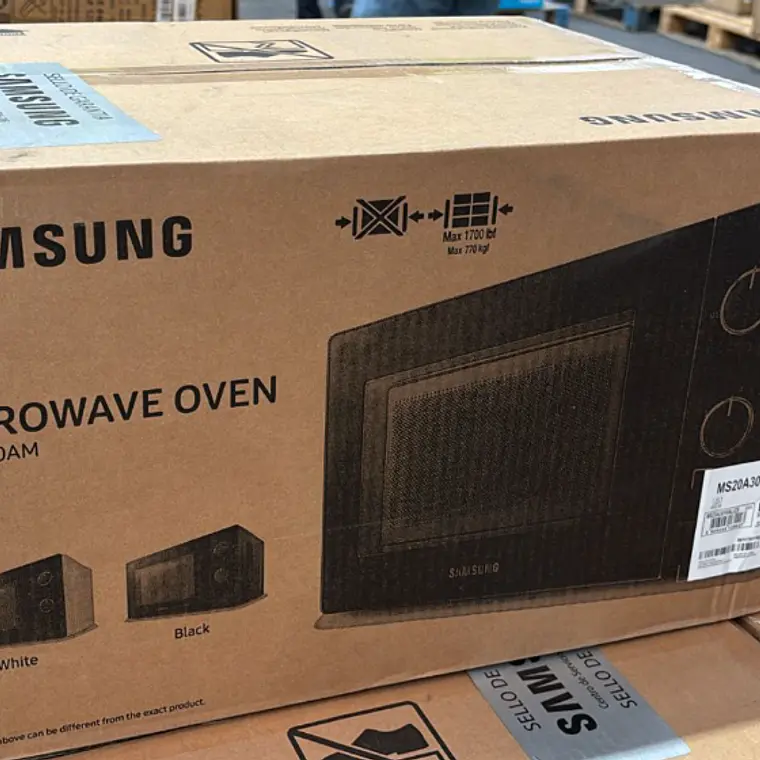 MICROONDAS MANUAL 20 LITROS 650W MS20A3010AL/ZS NEGRO / EMBALAJE DAÑADO 13