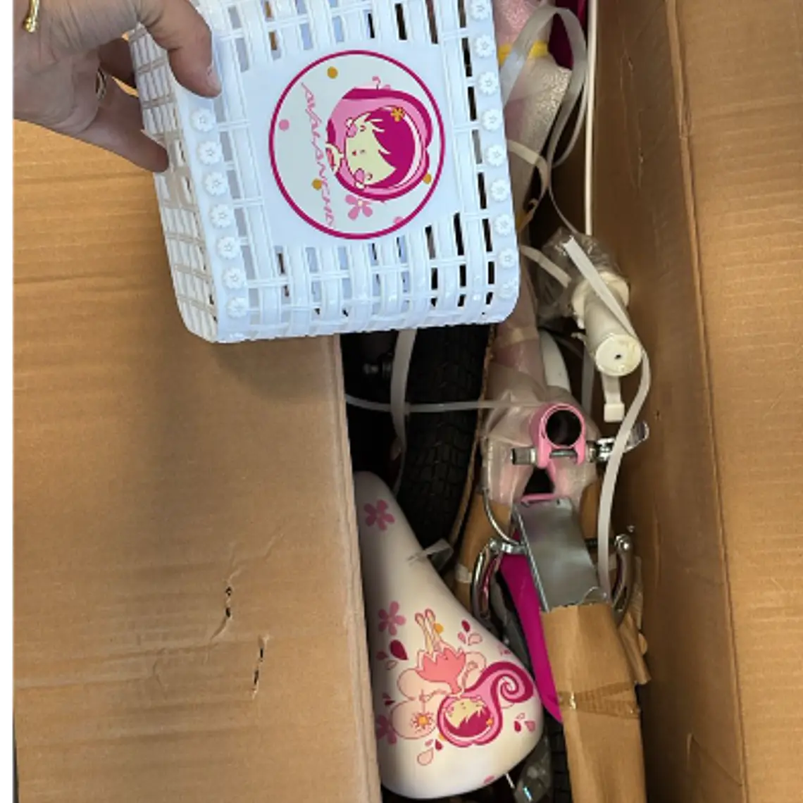 BICICLETA INFANTIL PRINCESS ARO 12' NIÑA / MÍNIMOS DETALLES EN EL MARCO - SUCIO FÁCIL DE QUITAR - EMBALAJE DAÑADO 5