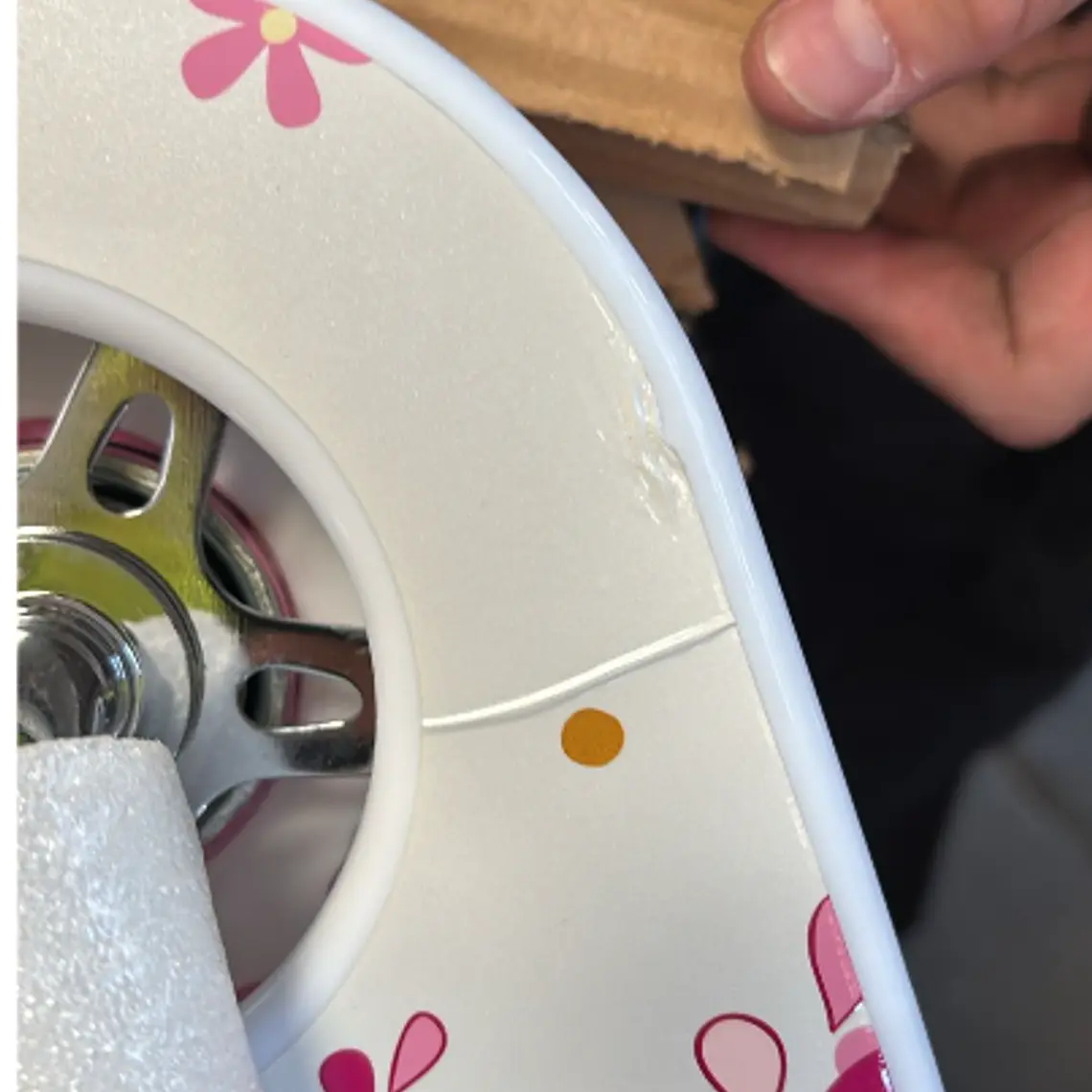 BICICLETA INFANTIL PRINCESS ARO 12' NIÑA / MÍNIMOS DETALLES EN EL MARCO - SUCIO FÁCIL DE QUITAR - EMBALAJE DAÑADO 6